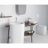 Раковина-чаша VITRA PLURAL низкая, треугольная 47 cм, цвет Матовый Белый 7812B401-0016